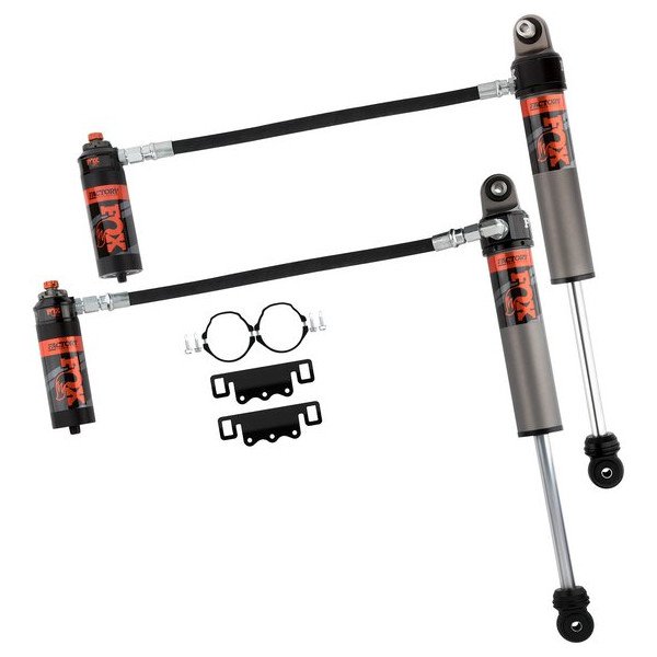 Fox Racing Shox, Performance Elite Series 2.5 Reservoir Front Adjustable Shocks, for 18-23 Jeep Wrangler JL & Gladiator JT with 2-3in Lift