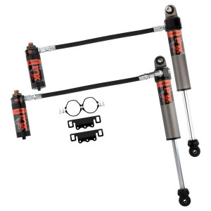 Fox Racing Shox, Performance Elite Series 2.5 Reservoir Front Adjustable Shocks, for 18-23 Jeep Wrangler JL & Gladiator JT with 3.5-4in Lift