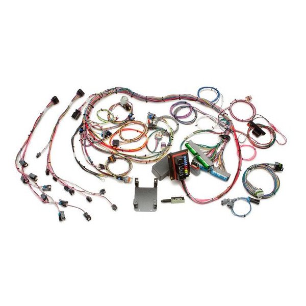 Painless Wiring, GM Gen III LS Wiring Harness, with Electric Wired Throttle, for Wired Throttle on 99-06 Jeep Vehicles