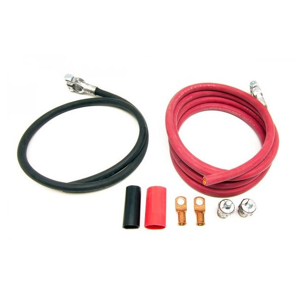 Painless Wiring, Battery Cable Kit (8 ft Red & 3 ft Black Cables), Universal Painless Wiring, Battery Cable Kit (8 ft Red & 3 ft Black Cables), Universal
