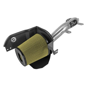 aFe Power, Magnum Force Stage 2 Cold Air Intake System in Brushed, Pro Guard 7, with Pro Guard 7 Filter for 18-23 Jeep Wrangler JL with 2.0L