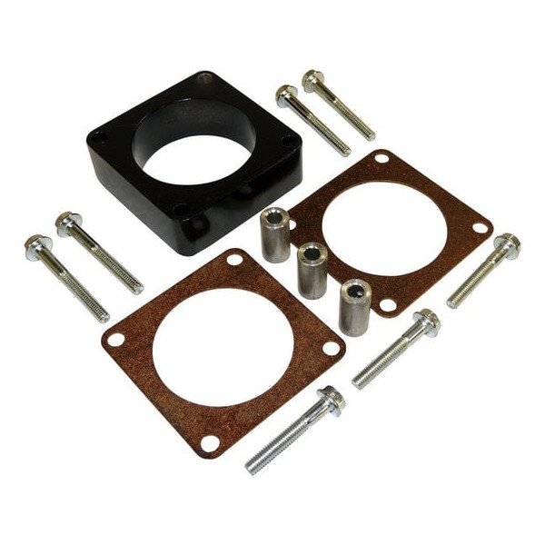Crown Automotive, Throttle Body Spacer, for 91-06 Jeep Wrangler YJ & TJ and 91-01 Cherokee XJ & Comanche MJ Crown Automotive, Throttle Body Spacer, for 91-06 Jeep Wrangler YJ & TJ and 91-01 Cherokee XJ & Comanche MJ