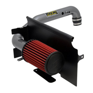 Brute Force Air Induction System with Power Spacer, Powder Coated Silver