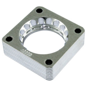 aFe Power, Silver Bullet Throttle Body Spacer, for 91-06 Jeep Wrangler YJ, TJ, TJ Unlimited, Cherokee XJ & Grand Cherokee WJ with 2.5/4.0L
