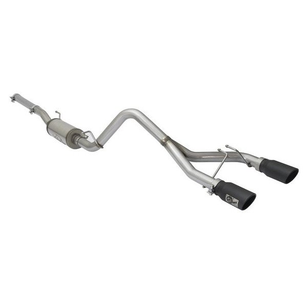 aFe Power, Rebel Series 2.5" Dual Center Exit Cat-Back, for 07-18 Jeep Wrangler JK aFe Power, Rebel Series 2.5" Dual Center Exit Cat-Back, for 07-18 Jeep Wrangler JK