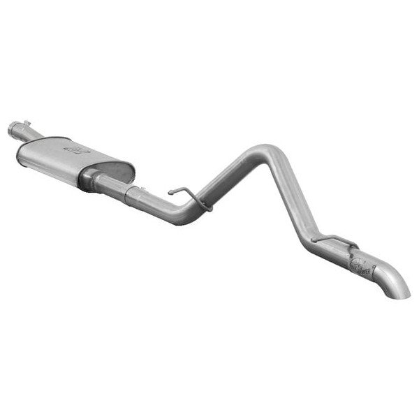 aFe Power, 2.5" Scorpion Hi-Tuck Rock Basher Cat-Back Exhaust System, for 07-18 Jeep Wrangler and Wrangler Unlimited JK