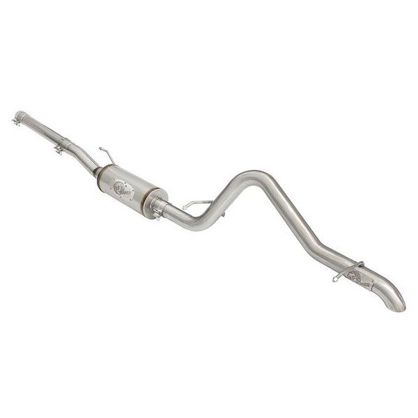 aFe Power, Mach Force XP Hi-Tuck 2.5" Cat-Back Exhaust System, with Turndown Tip for 07-18 Wrangler JK 2 Door & 4 Door Models