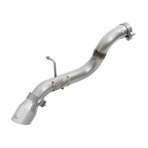 aFe Power, Mach Force XP Hi-Tuck 409 Stainless Steel Axle-Back Exhaust System, with Polished Tip for 18-23 Jeep Wrangler JL