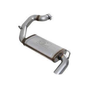 aFe Power, Mach Force XP 3" 409 Stainless Hi-Tuck Axle-Back Exhaust System, for 18-23 Jeep Wrangler JL aFe Power, Mach Force XP 3" 409 Stainless Hi-Tuck Axle-Back Exhaust System, for 18-23 Jeep Wrangler JL