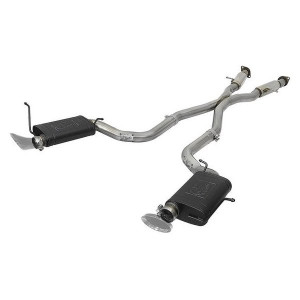 aFe Power, Mach Force XP 3" 304 Stainless Cat-Back Exhaust System, With Resonators for 12-19 Grand Cherokee SRT-8 & Trackhawk w/ 6.4L & 6.2L Hemi aFe Power, Mach Force XP 3" 304 Stainless Cat-Back Exhaust System, With Resonators for 12-19 Grand Cherokee SRT-8 & Trackhawk w/ 6.4L & 6.2L Hemi