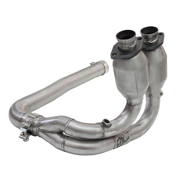 aFe Power, Direct Fit Front Catalytic Converter, for 00-03 Jeep Wrangler TJ with 4.0L aFe Power - 17121-1002