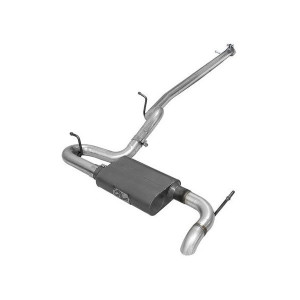 aFe Power, Scorpion 2.5" Aluminized Steel Hi-Tuck Cat-Back Exhaust, for 07-18 Jeep Wrangler JK Unlimited 4 Door