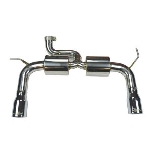 Injen, Super SES Axle Back Exhaust System, in Polished Stainless Steel for 07-18 Jeep Wrangler JK
