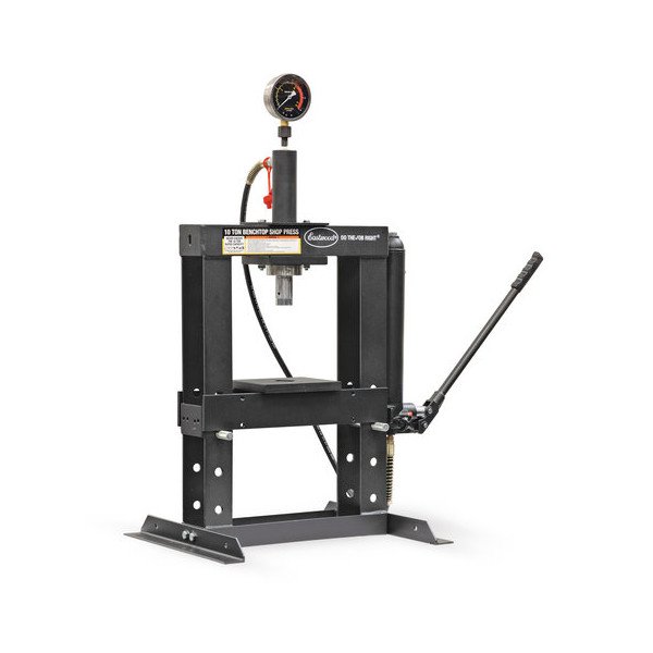 Eastwood, 10 Ton Hydraulic Benchtop Shop Press, Universal