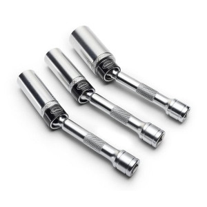 Eastwood, 3 Piece Magnetic Spark Plug Socket Set, Universal