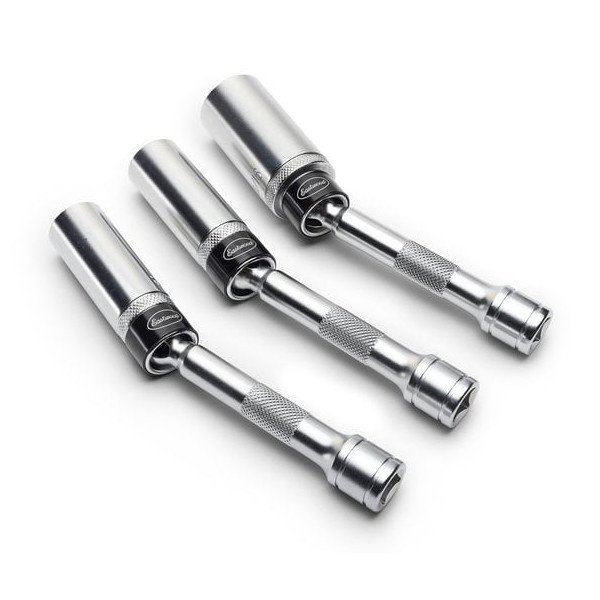 Eastwood, 3 Piece Magnetic Spark Plug Socket Set, Universal
