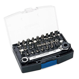 Eastwood, 29-Piece Ratchet & Bit Set, Universal
