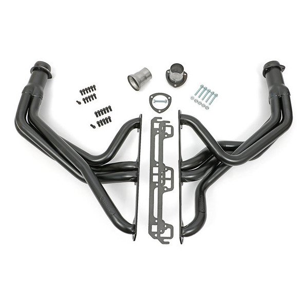 Hedman Hedders, Standard-Duty Uncoated Headers, for 72-86 Jeep CJ-5, CJ-7 & CJ-8 with AMC V-8 Engine (Fenderwell Exit) Hedman Hedders, Standard-Duty Uncoated Headers, for 72-86 Jeep CJ-5, CJ-7 & CJ-8 with AMC V-8 Engine (Fenderwell Exit)