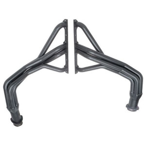 Hedman Hedders, Standard-Duty Uncoated Headers, for 76-86 Jeep CJ-5, CJ-7 & CJ-8 Scrambler with Small Block Chevy V8 Engine (Fenderwell Exit)
