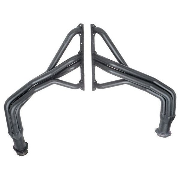 Hedman Hedders, Standard-Duty Uncoated Headers, for 76-86 Jeep CJ-5, CJ-7 & CJ-8 Scrambler with Small Block Chevy V8 Engine (Fenderwell Exit)