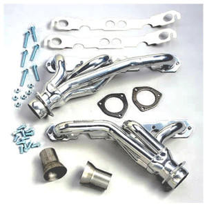 Hedman Hedders, Header with High Temp Coating, for 87-95 Jeep Wrangler YJ with Small Block Chevy Engine