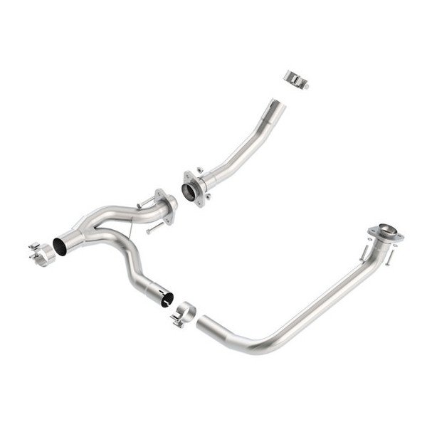 Borla, Y-Pipe, for 12-18 Jeep Wrangler JK with 3.6L Borla - 17601-0007