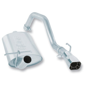 Borla, T-304 Stainless Steel Cat-Back System, for 87-90 Jeep Wrangler YJ with 4.2L I-6 Engine Borla, T-304 Stainless Steel Cat-Back System, for 87-90 Jeep Wrangler YJ with 4.2L I-6 Engine