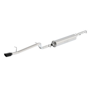Borla, T-304 Stainless Steel Cat-Back "Dirt Sport" Exhaust, for 12-18 Jeep Wrangler Unlimited JK 4 Door with 3.6L Borla, T-304 Stainless Steel Cat-Back "Dirt Sport" Exhaust, for 12-18 Jeep Wrangler Unlimited JK 4 Door with 3.6L