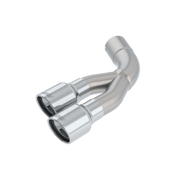 Borla, T-304 Stainless Steel Exhaust Tips for Borla Cat Back Systems, Dual Side Exit Tip in Polished Stainless Borla - 17603-0121