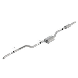 ATAK® T-304 Stainless Steel Catback Exhaust System, Single Turn Down Tip - Polished ATAK® T-304 Stainless Steel Catback Exhaust System, Single Turn Down Tip - Polished
