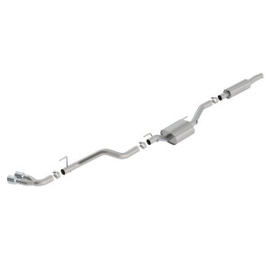 Borla, S-Type T-304 Stainless Steel Catback Exhaust System, with Dual Side Exit in Polished Stainless Borla, S-Type T-304 Stainless Steel Catback Exhaust System, with Dual Side Exit in Polished Stainless