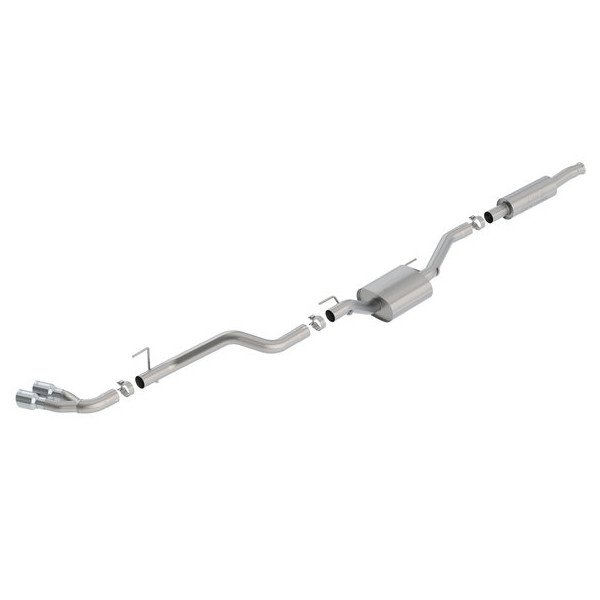 Borla, S-Type T-304 Stainless Steel Catback Exhaust System, with Dual Side Exit in Polished Stainless Borla - 17603-0159