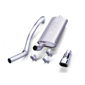 Borla, T-304 Stainless Steel Cat-Back System, for 97-99 Jeep Wrangler TJ with 2.5L I-4 & 4.0L I-6 Engines Borla, T-304 Stainless Steel Cat-Back System, for 97-99 Jeep Wrangler TJ with 2.5L I-4 & 4.0L I-6 Engines
