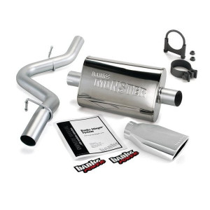 Monster Exhaust Kit, Chrome Exhaust Tip Monster Exhaust Kit, Chrome Exhaust Tip