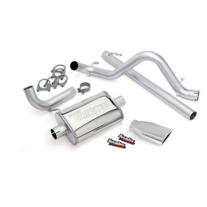 Banks Power, Monster Exhaust, Chrome Exhaust Tip, for 07-11 Jeep Wrangler JK 2 Door with 3.8L V-6