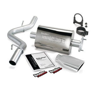 Monster Exhaust Kit, Chrome Exhaust Tip Monster Exhaust Kit, Chrome Exhaust Tip