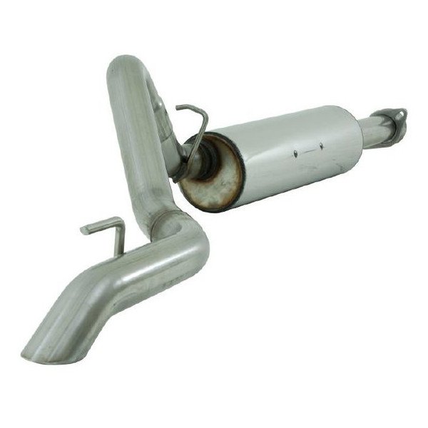 MBRP, XP Series Cat Back Exhaust System in T-409 Stainless Steel, for 04-06 Jeep Wrangler Unlimited with 4.0L I-6 Engines MBRP, XP Series Cat Back Exhaust System in T-409 Stainless Steel, for 04-06 Jeep Wrangler Unlimited with 4.0L I-6 Engines