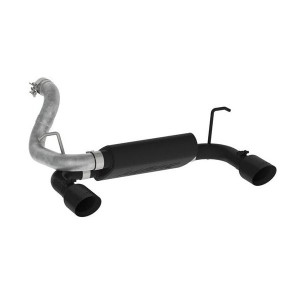 MBRP, Black Series 2.5" Dual Axle Exhaust System, for 18-23 Jeep Wrangler JL with 3.6L MBRP, Black Series 2.5" Dual Axle Exhaust System, for 18-23 Jeep Wrangler JL with 3.6L