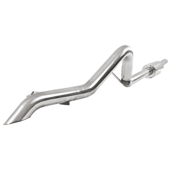 MBRP, Installer Series "Off Road" Cat Back Exhaust System in Aluminized Steel, for 07-11 Jeep Wrangler JK