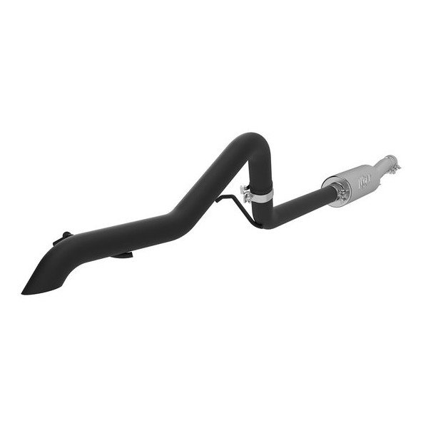 MBRP, Black Series "Off Road" Cat Back Exhaust System, for 07-11 Jeep Wrangler Unlimited JK 4 Door with 3.8L V6 Engine