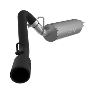MBRP, Single Side Cat-Back System in Black, for 97-99 Jeep Wrangler TJ with 2.5L & 4.0L Engine MBRP, Single Side Cat-Back System in Black, for 97-99 Jeep Wrangler TJ with 2.5L & 4.0L Engine