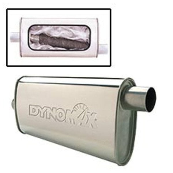 DynoMax, Ultra Flo SS Muffler, for 91-99 Jeep Wrangler YJ & TJ DynoMax - 17605-700