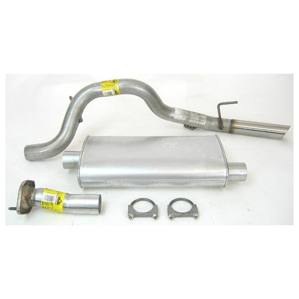DynoMax, Ultra Flo Welded Cat-Back Single System, for 02-04 Jeep Liberty KJ with 3.7L V6 Engine DynoMax - 17605-7001
