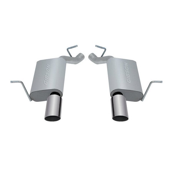 Gibson, Axle Back Exhaust System, Aluminized, for 11-18 Jeep Grand Cherokee WK2
