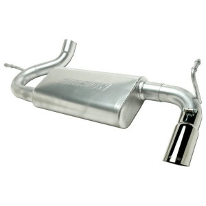 Gibson, Stainless Steel Single Exit Cat Back Exhaust System, Stainless, for 18-23 Jeep Wrangler JL with 3.6L engine