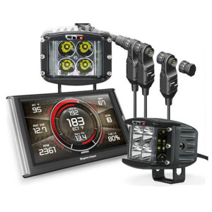 Superchips, Traildash2 with LIT Wide Shot Pods and EAS Power Switch, for 03-14 Jeep Wrangler TJ and JK