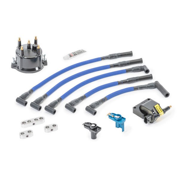 Performance Distributors, Firepower Ignition Kit, Blue, for 91-02 Jeep Wrangler YJ & TJ with 2.5L 4 Cylinder Engine Performance Distributors, Firepower Ignition Kit, Blue, for 91-02 Jeep Wrangler YJ & TJ with 2.5L 4 Cylinder Engine