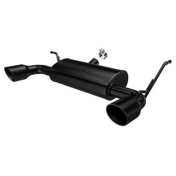 Magnaflow, Street Series Axle Back Exhaust System, for 07-18 Jeep Wrangler JK in Black Magnaflow, Street Series Axle Back Exhaust System, for 07-18 Jeep Wrangler JK in Black