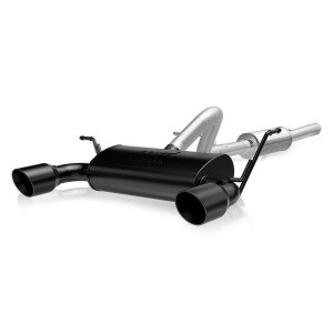 Magnaflow, Street Series Stainless Steel Dual Exit Cat Back Exhaust System in High Temp Black Coating, for 18-23 Jeep Wrangler JL with 3.6L