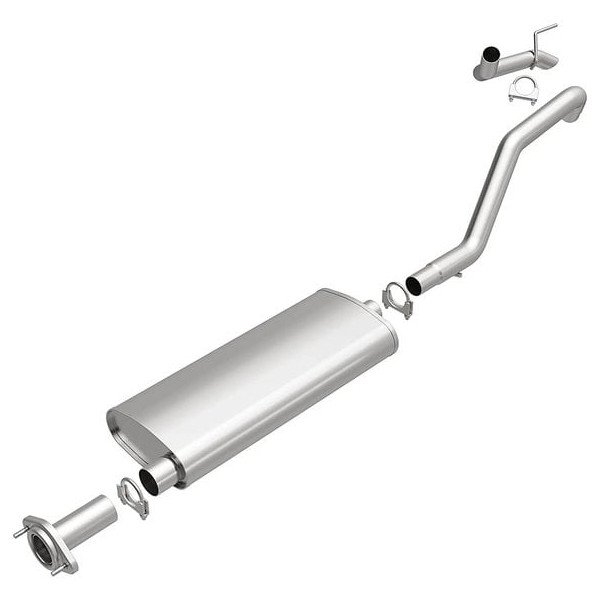 BRExhaust, Direct-Fit Exhaust, for 05-10 Jeep Grand Cherokee WK and Commander XK